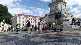 #PTrevolutionTV #AltPt #IndyMedia Marcha pelos direitos de todos animais Rossio.