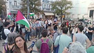 [Lisboa] Manifestação pela Palestina 9/10/23 PTrevolutionTV [1/2]