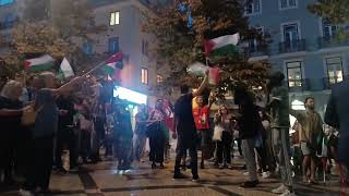 [Lisboa] Manifestação pela Palestina 9/10/23 PTrevolutionTV [2/2]