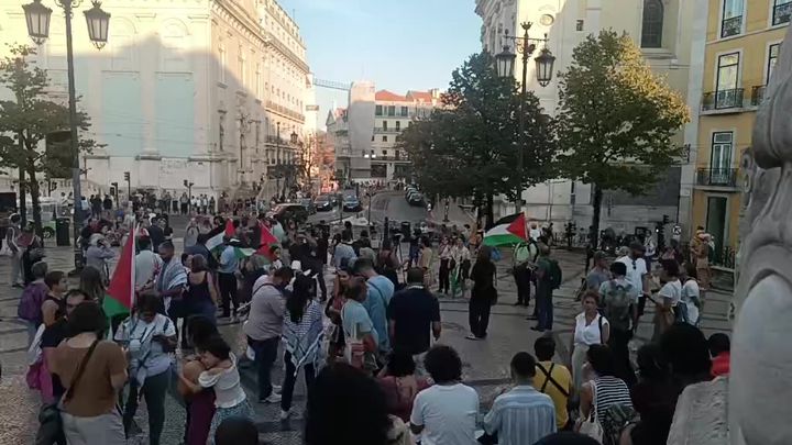 [Live]  Manifestação pela Libertação da Palestina, Lisboa