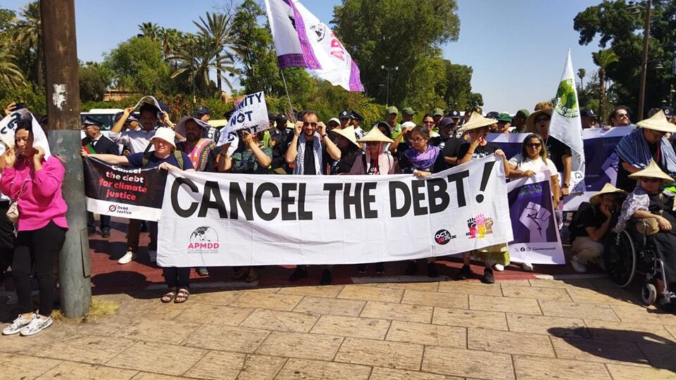Contra Cimeira Mundial dos Movimentos Sociais nas Assembleias Anuais FMI-BM em Marraquexe