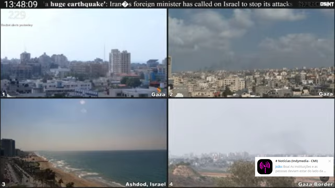Palestina Israel Live Streams