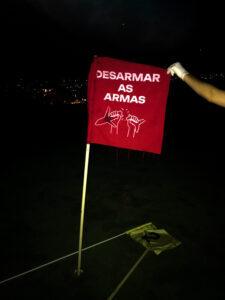 Apoiantes do Climáximo Inutilizam Campo de Golf do Paço do Lumiar