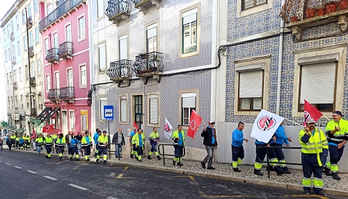[Lisboa] Cantoneiros da freguesia de Penha de França em Luta