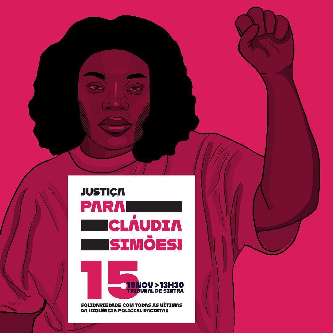 Justiça para Cláudia Simões! Reportagem da primeira sessão em tribunal
