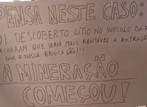 Faculdade de Belas Artes dia 2 da Ocupa