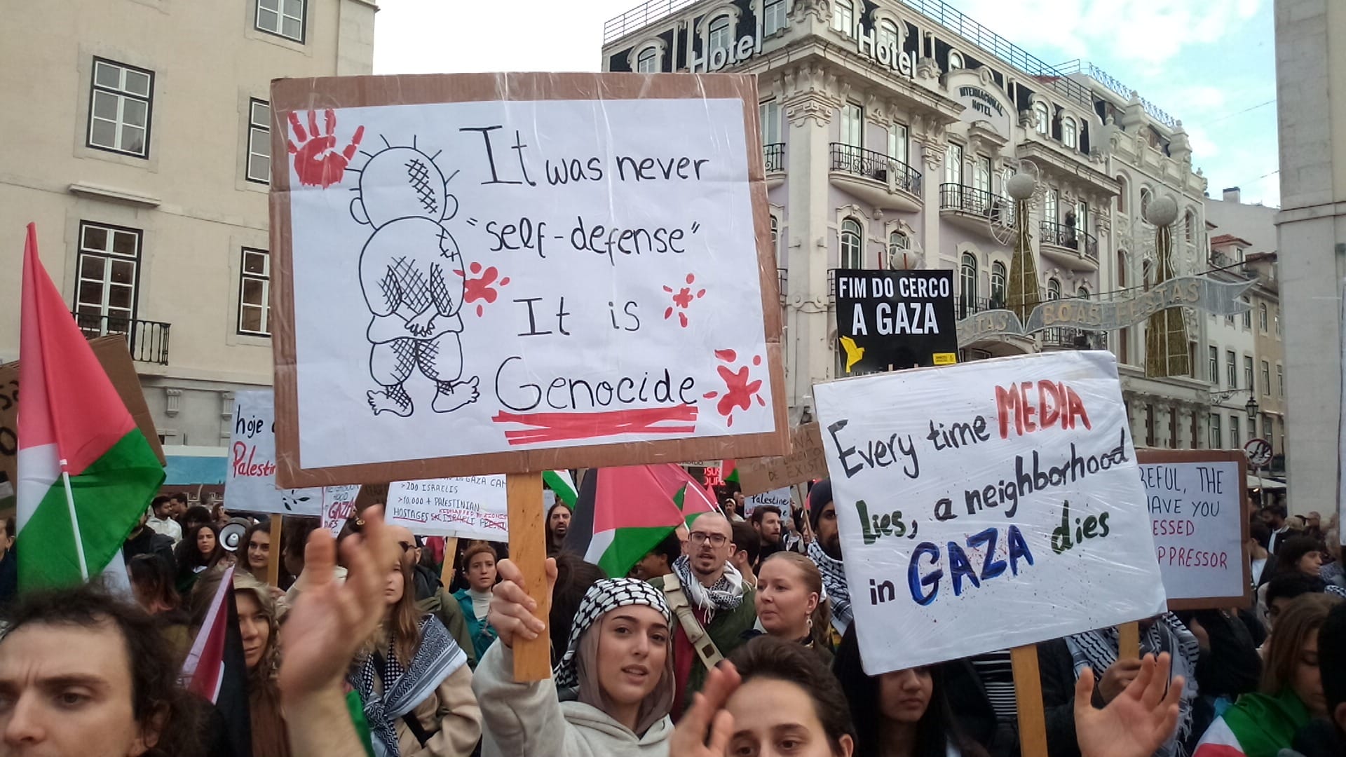 Marcha Paz no Médio Oriente, Palestina Independente.