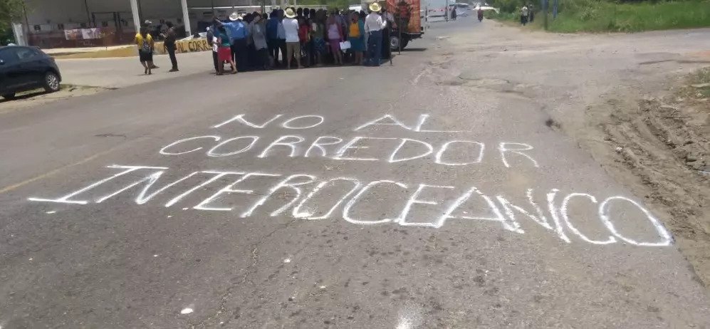 Criminalizam 16 defensores que lutam contra o Corredor Interoceânico em Oaxaca
