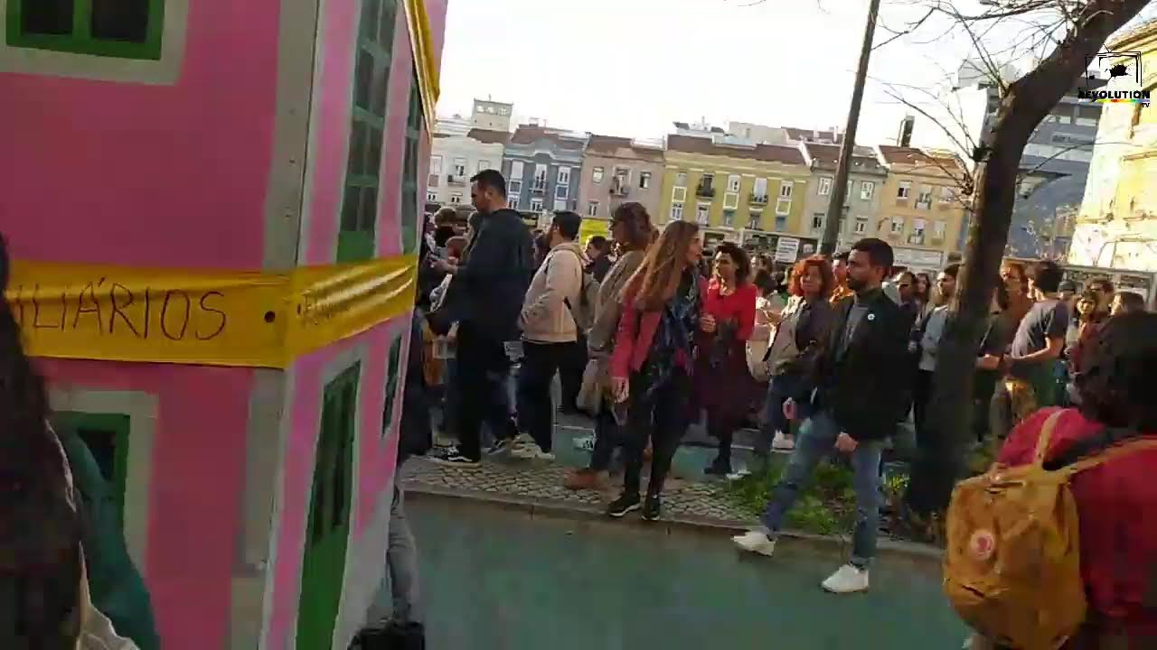 [Lisboa] Manifestação Casa para Viver #PTrevolutionTV