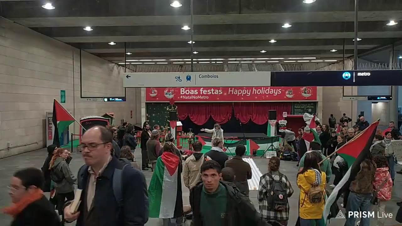 [Lisboa Live] Vigília pela Palestina Caís Sodré #PTrevolutionTV #indymedia #freepalestine