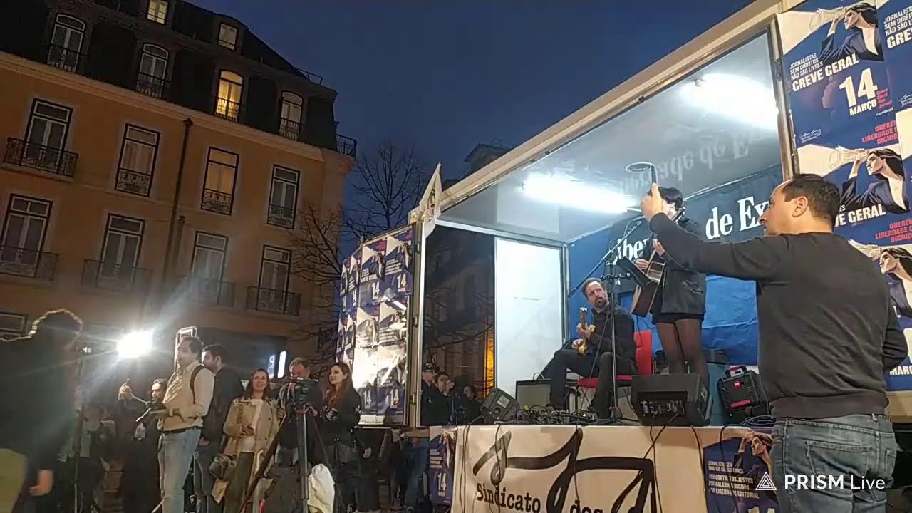 [Lisboa] Concentração dos Jornalistas #PTrevolutionTV #AltPT #indymediaPT