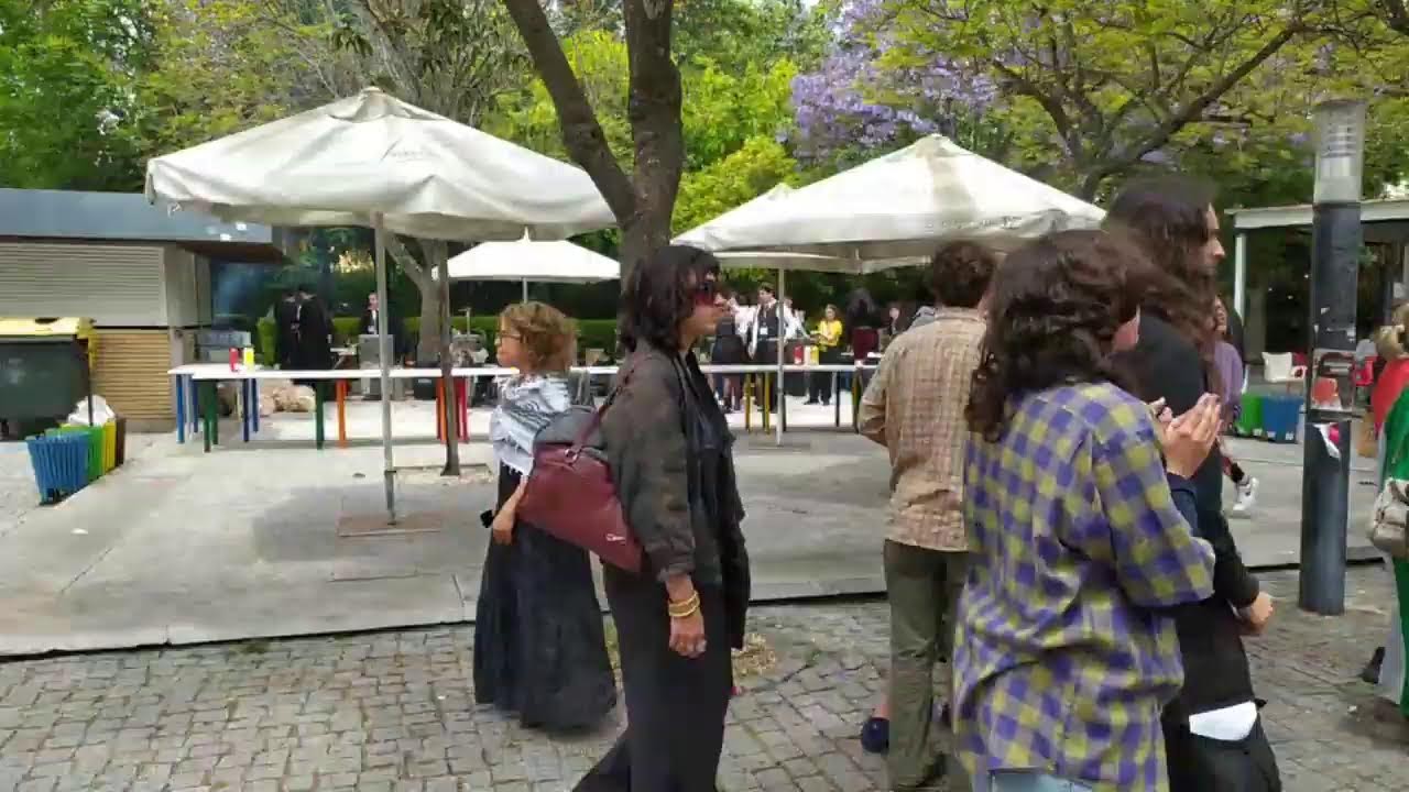 [Lisboa] Ocupa Fim ao Genocídio, Fim ao Fóssil FCSH Assentada pela Palestina #AltPT #PTrevolutionTV