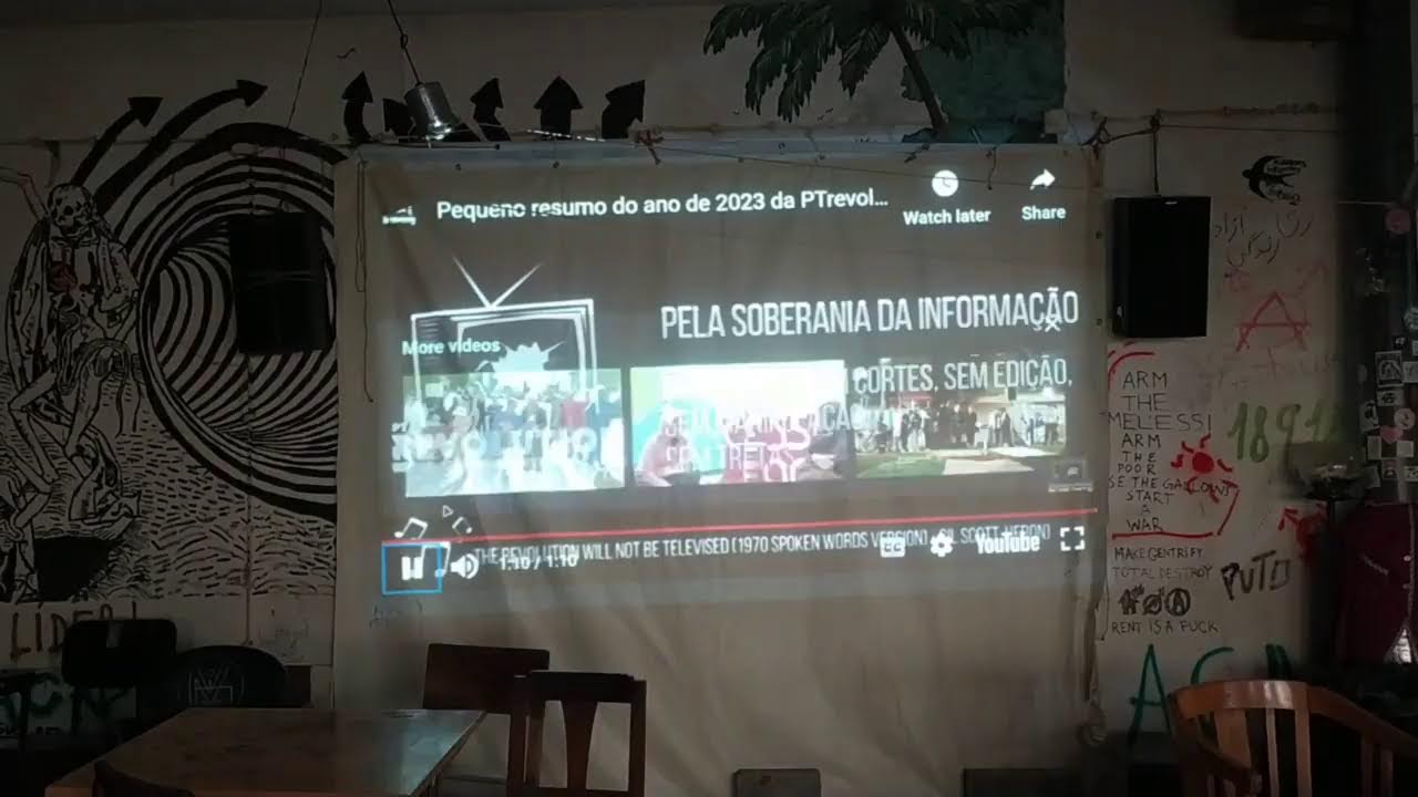 [Lisboa] Benefit Conversa Passado Presente Futuro da PTrevolutionTV #PTrevolutionTV #indymediaPT