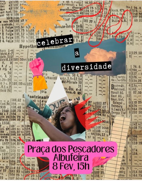 Manifestação Anti-Discriminação em Albufeira
