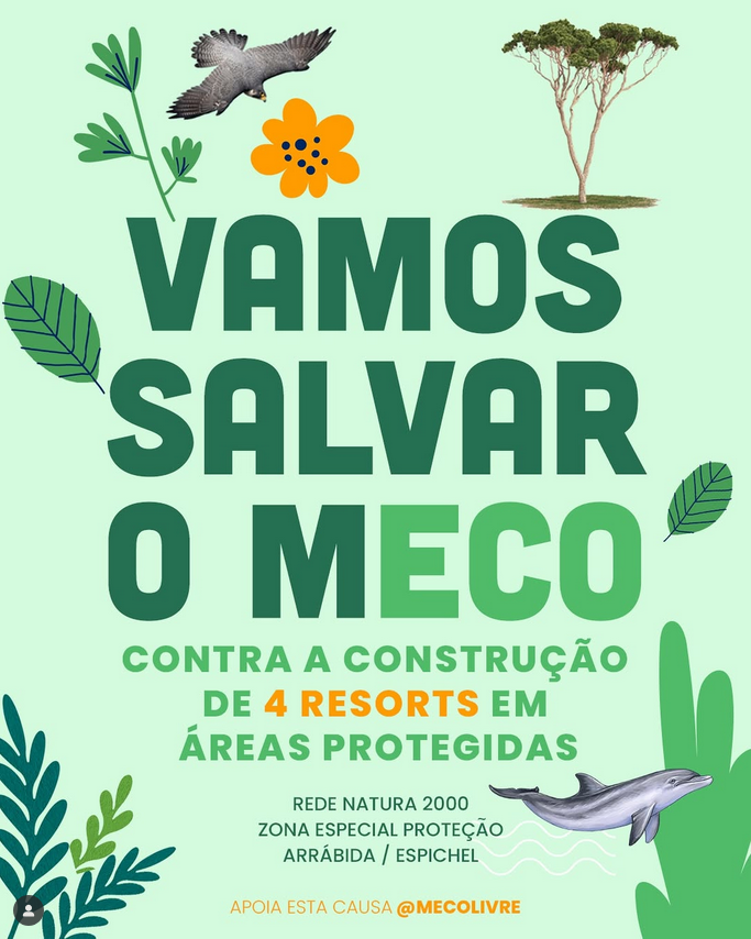 SOS Meco: Não aos mega projetos! Sim à Natureza! Sim ao Meco livre!