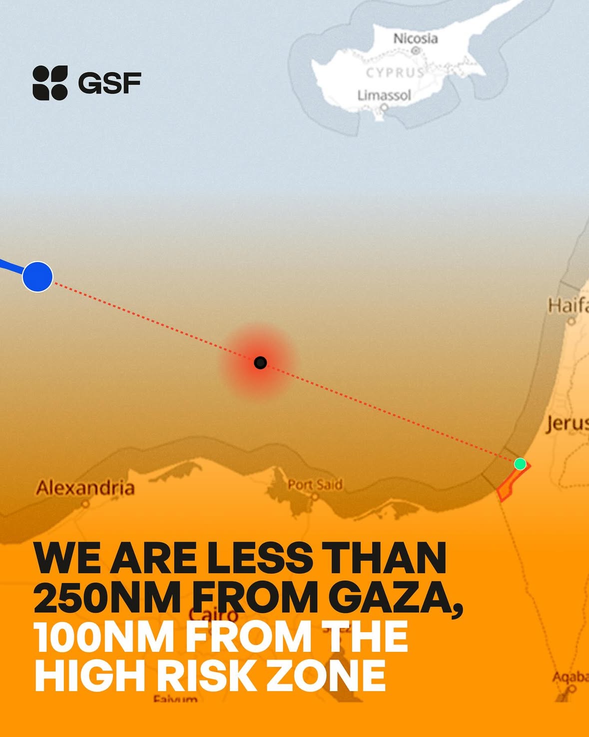 Mais de 50 barcos com ativistas de 44 nações estão a navegar em direção a Gaza