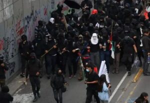 O mito do bloco negro. 2 de outubro de 2025 no México