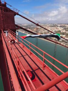 Ponte 25 de Abril vira Ponta da Liberdade