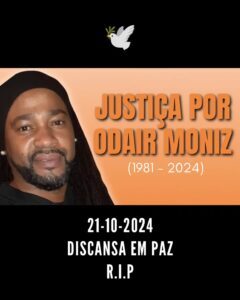 Justiça por Odair Moniz, a um ano do seu assassinato pela polícia